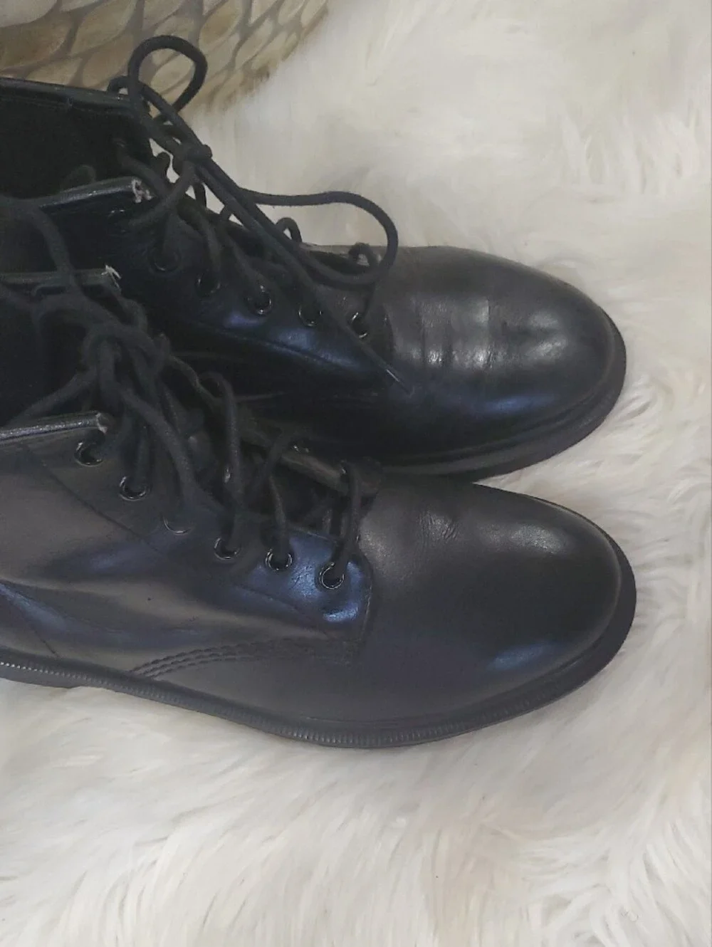 Dr. Martens Black Leather Chukka Boots - Lace-Up
